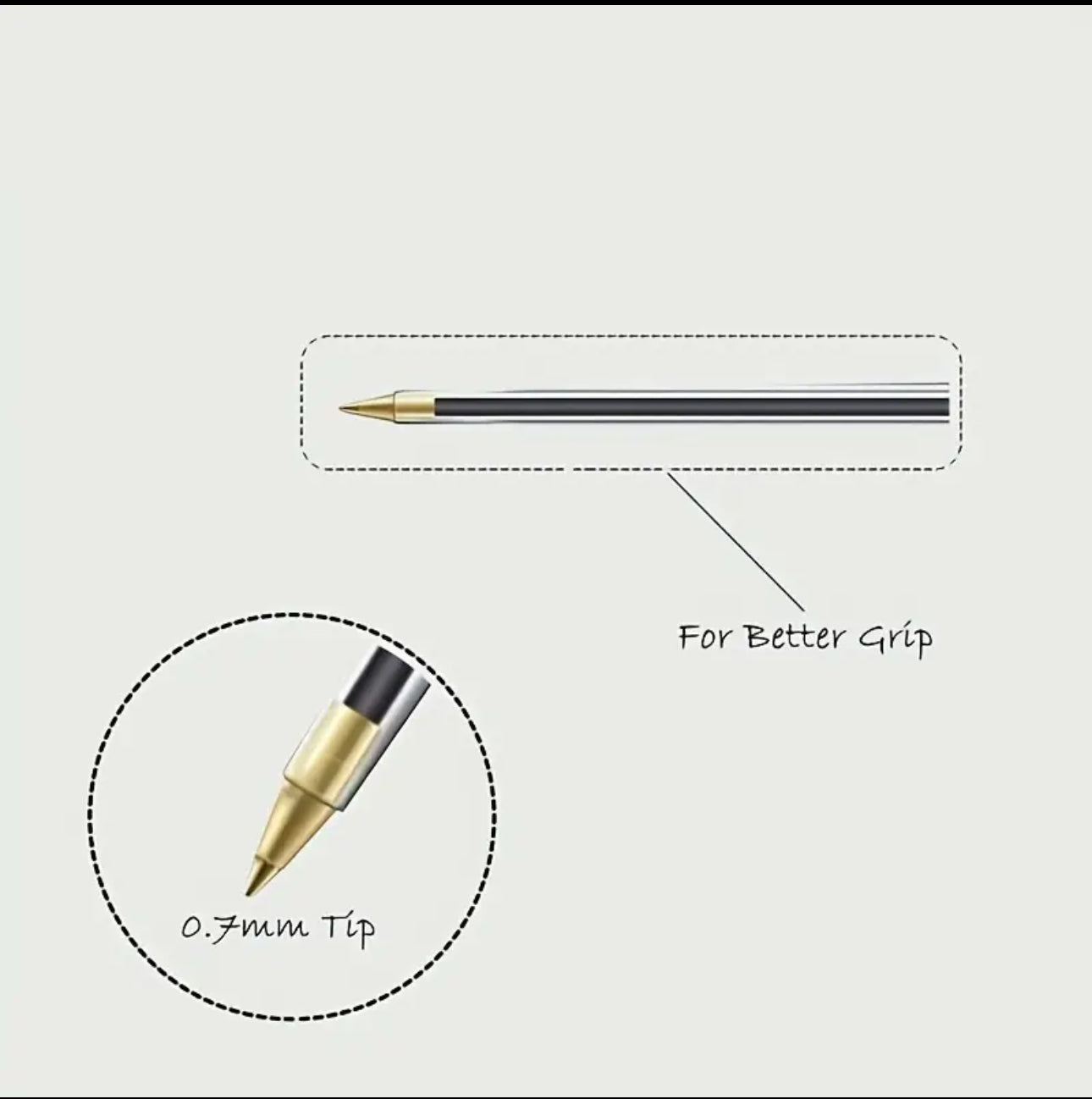 30pcs Premium Black Ballpoint Pens - Medium Tip, Smooth Writing - Professional Quality Pens for Home, Office, School Use - Durable Ink