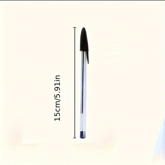 30pcs Premium Black Ballpoint Pens - Medium Tip, Smooth Writing - Professional Quality Pens for Home, Office, School Use - Durable Ink
